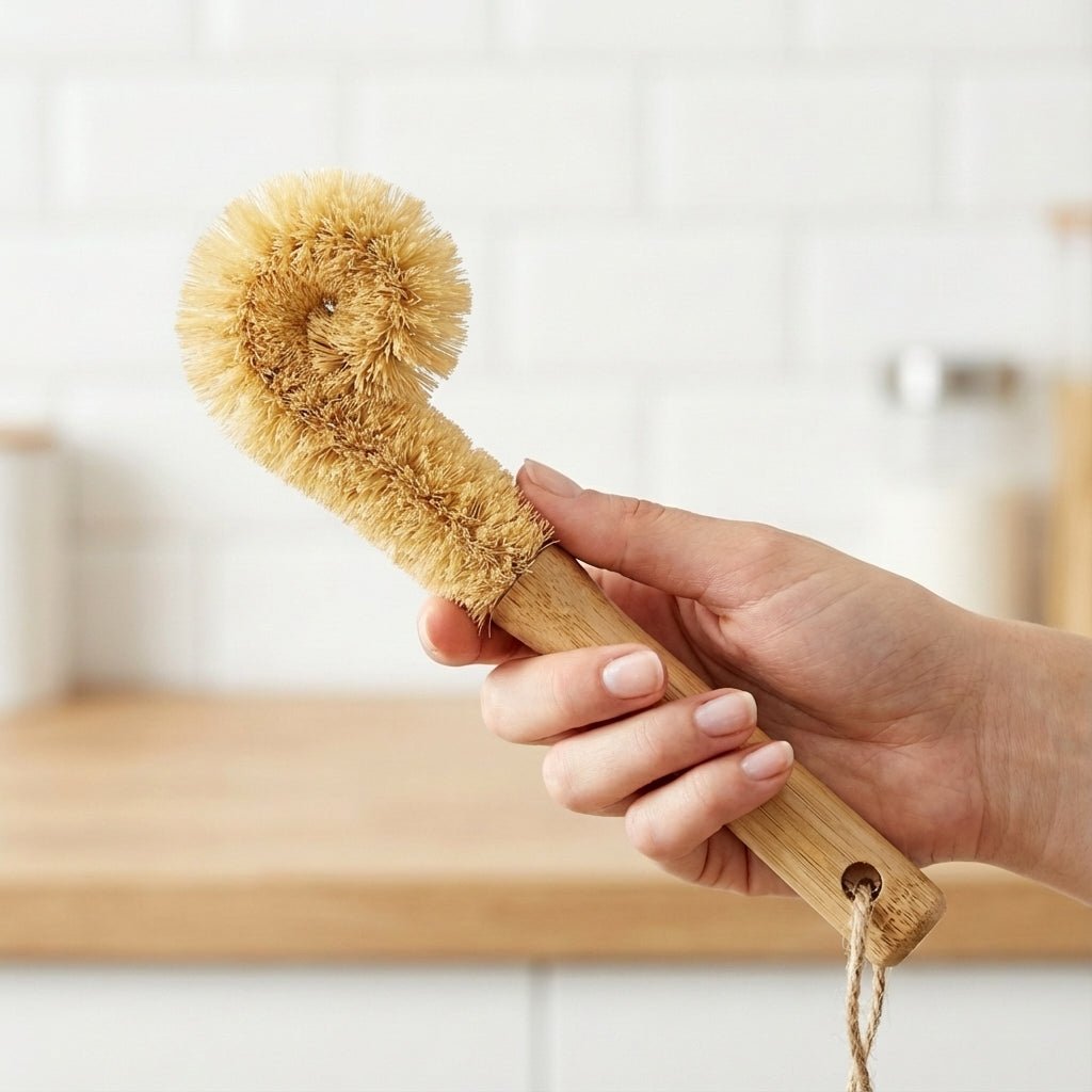 Bamboo Drink Ware Cleaning Brush | Straight - Bamboo Switch