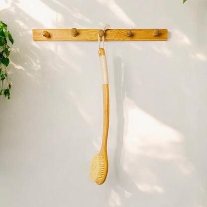 Bamboo Dry Brush | Curved Handle - Bamboo Switch