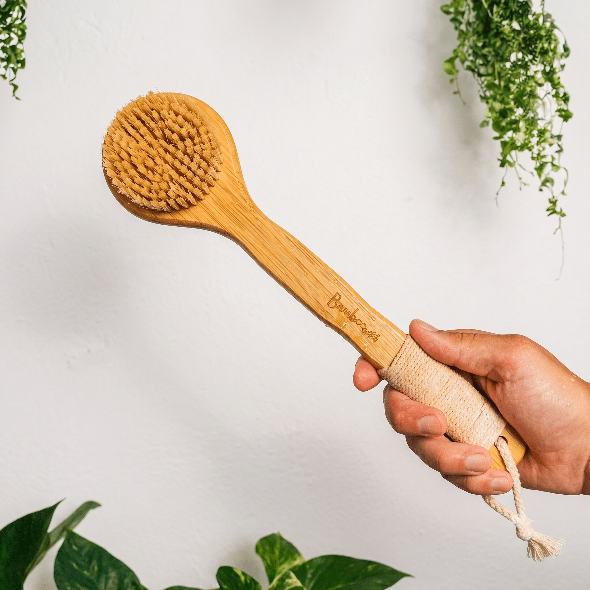 Bamboo Dry Brush | Sisal Bristles - Bamboo Switch