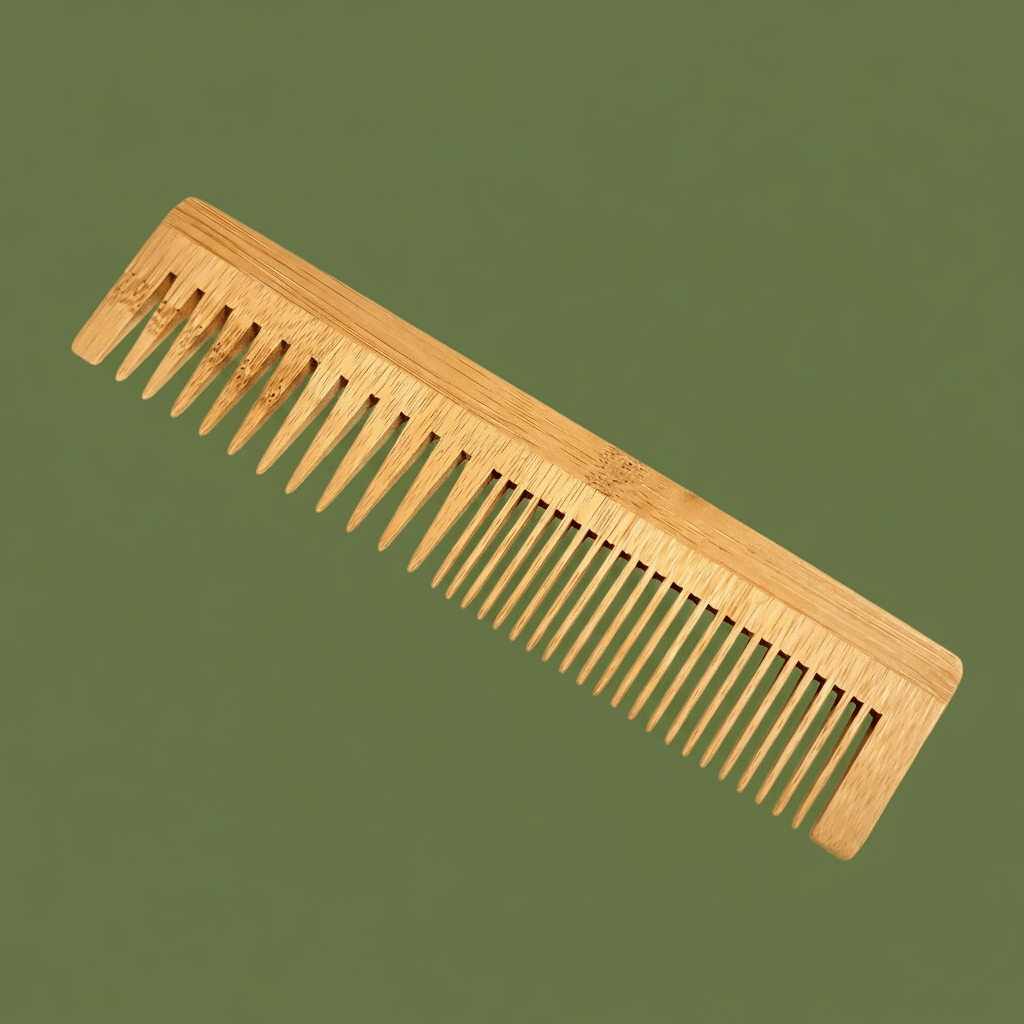 Bamboo Dual Pocket Comb - Bamboo Switch