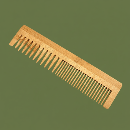 Bamboo Dual Pocket Comb - Bamboo Switch