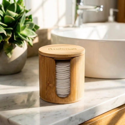 Bamboo Facial Rounds Holder - Bamboo Switch