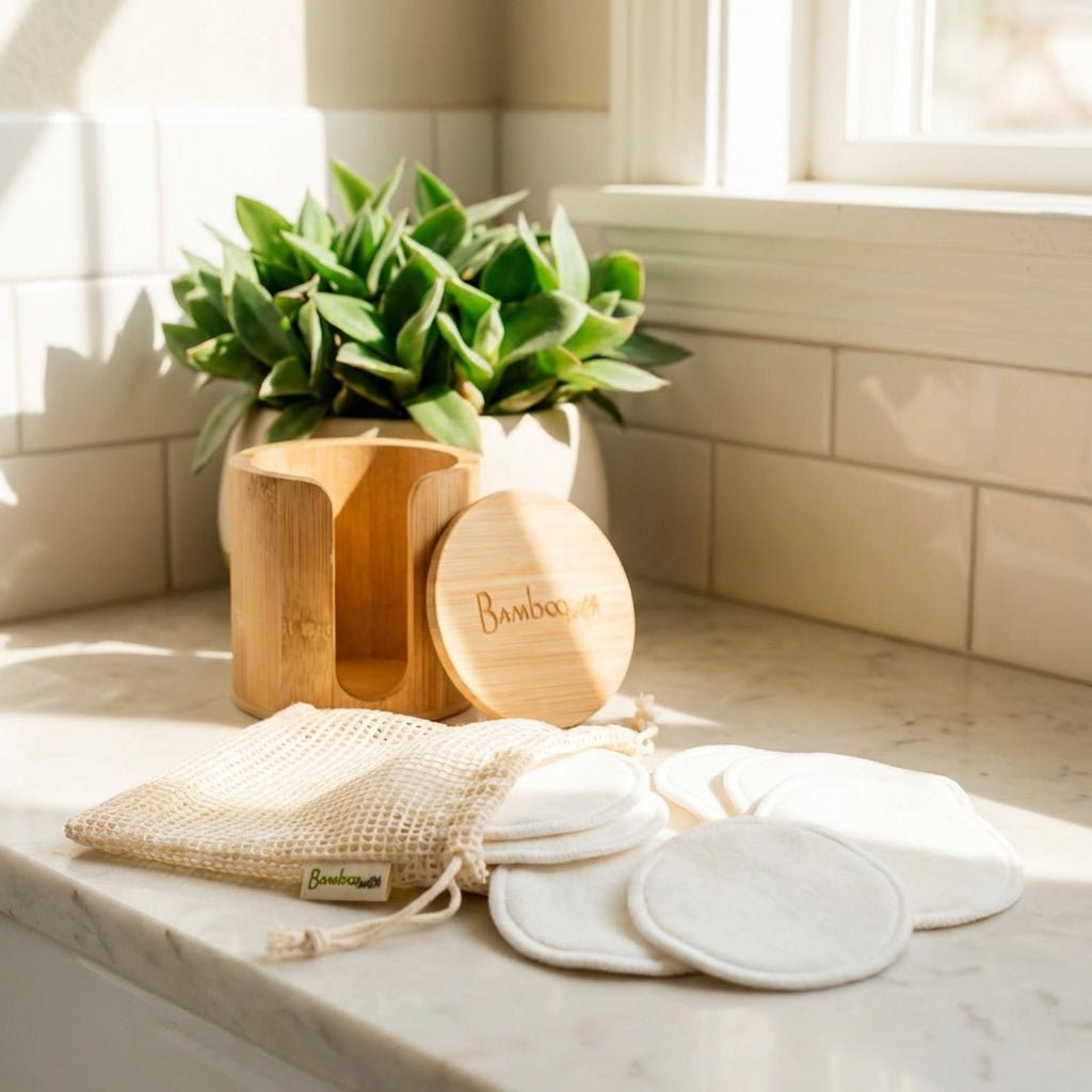 Bamboo Facial Rounds Holder - Bamboo Switch