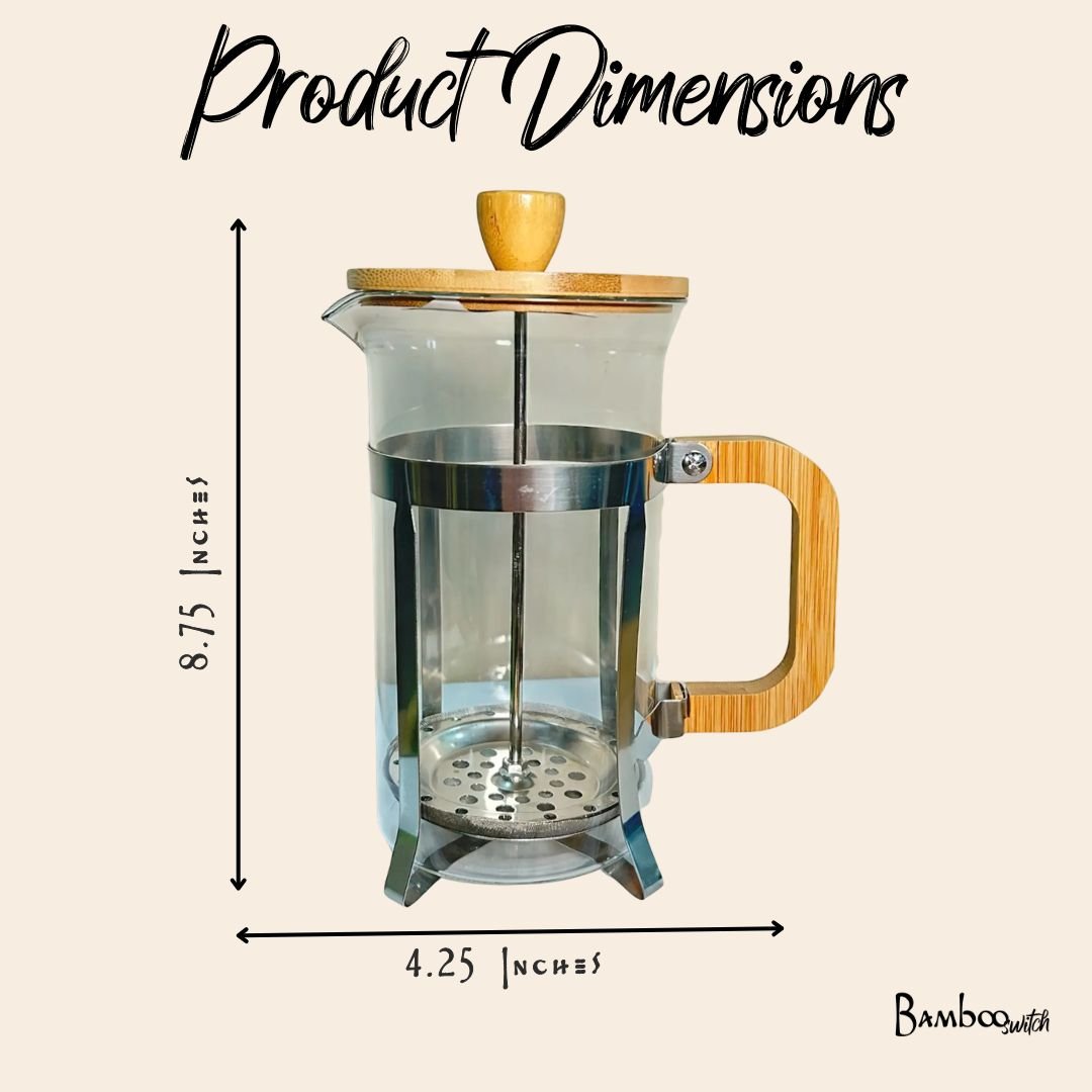 Bamboo French Press - Bamboo Switch