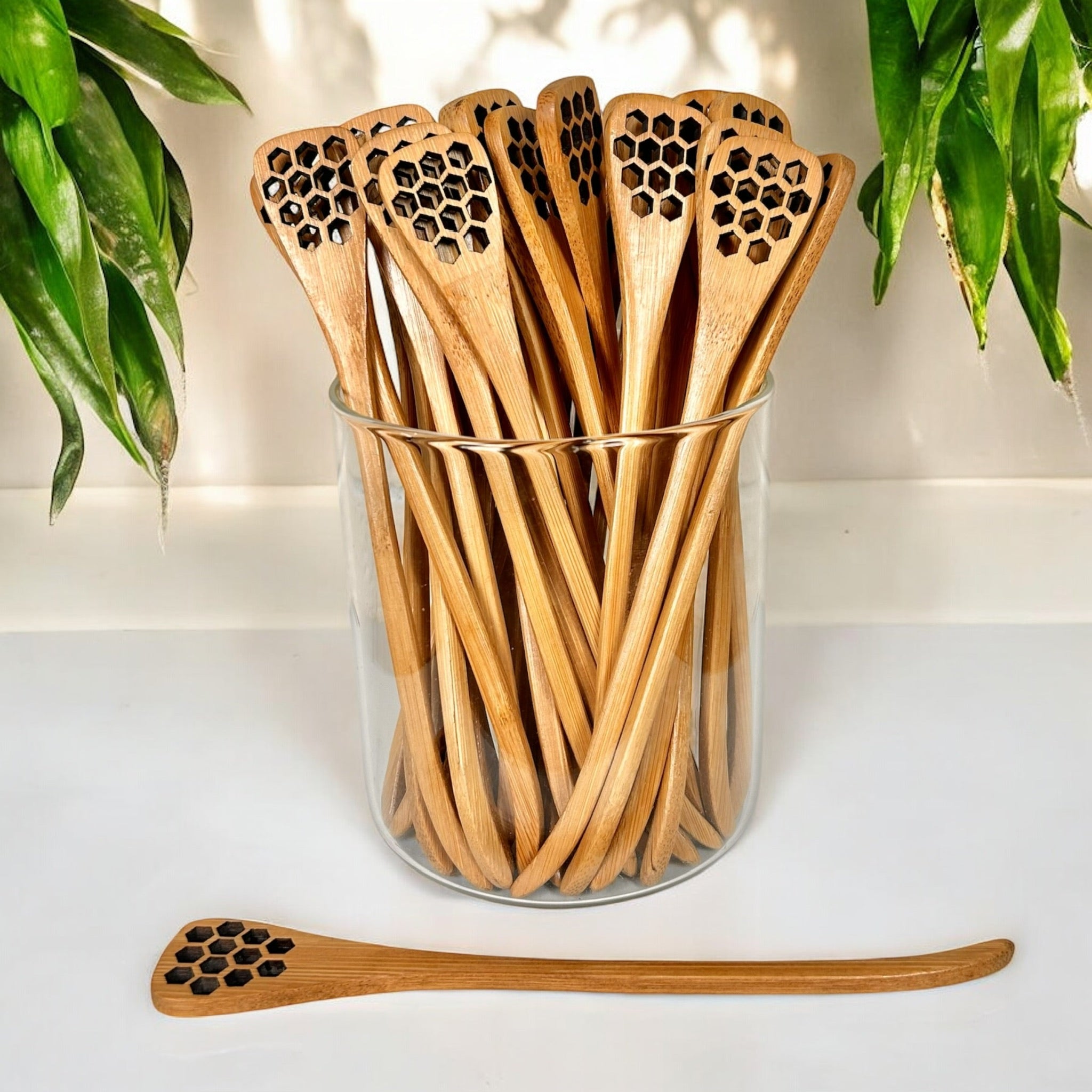 Bamboo Honey Dipper - Bamboo Switch