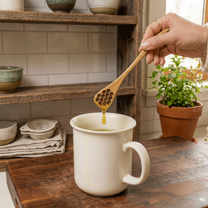 Bamboo Honey Dipper Spoon - Bamboo Switch