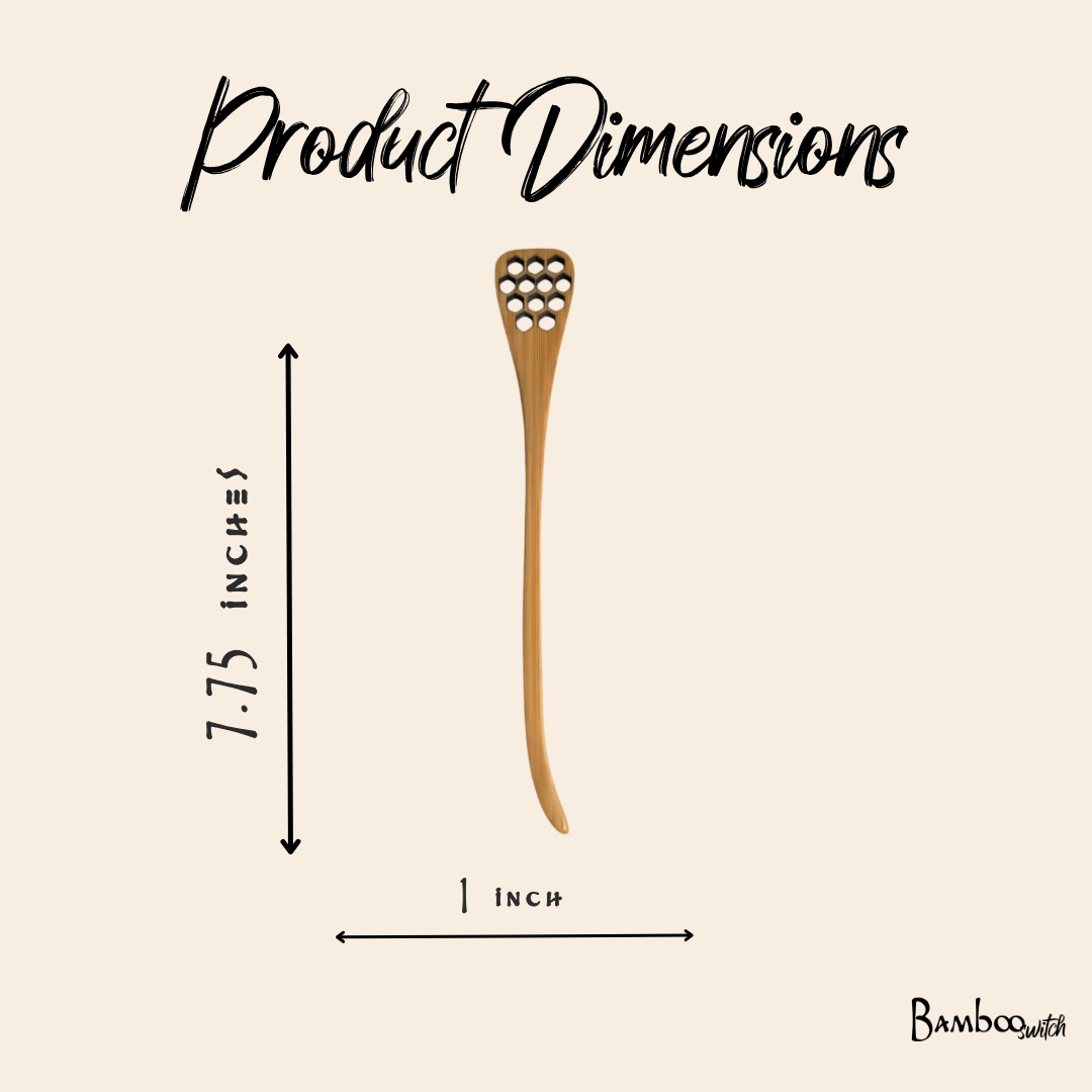 Bamboo Honey Dipper Spoon - Bamboo Switch