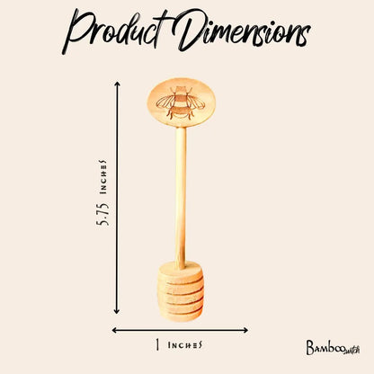 Bamboo Honey Dipper Wand - Bamboo Switch