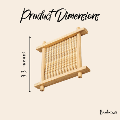 Bamboo Japanese Tea Coaster | Bamboo Switch