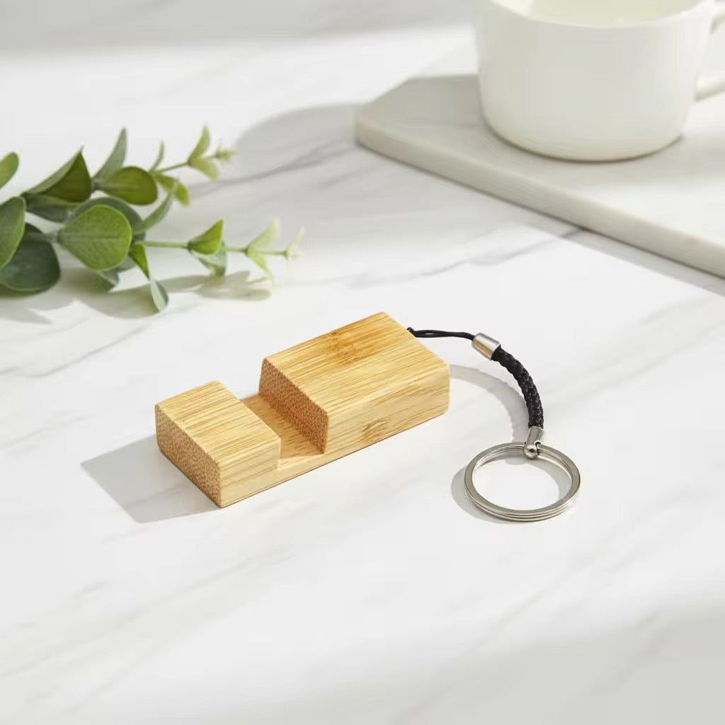 Bamboo Keychain Phone Holder | Bamboo Switch