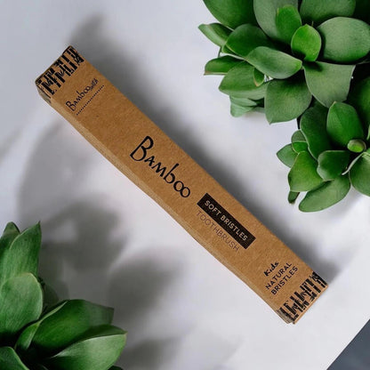Bamboo Kids Toothbrush | Compostable Bristle - Bamboo Switch