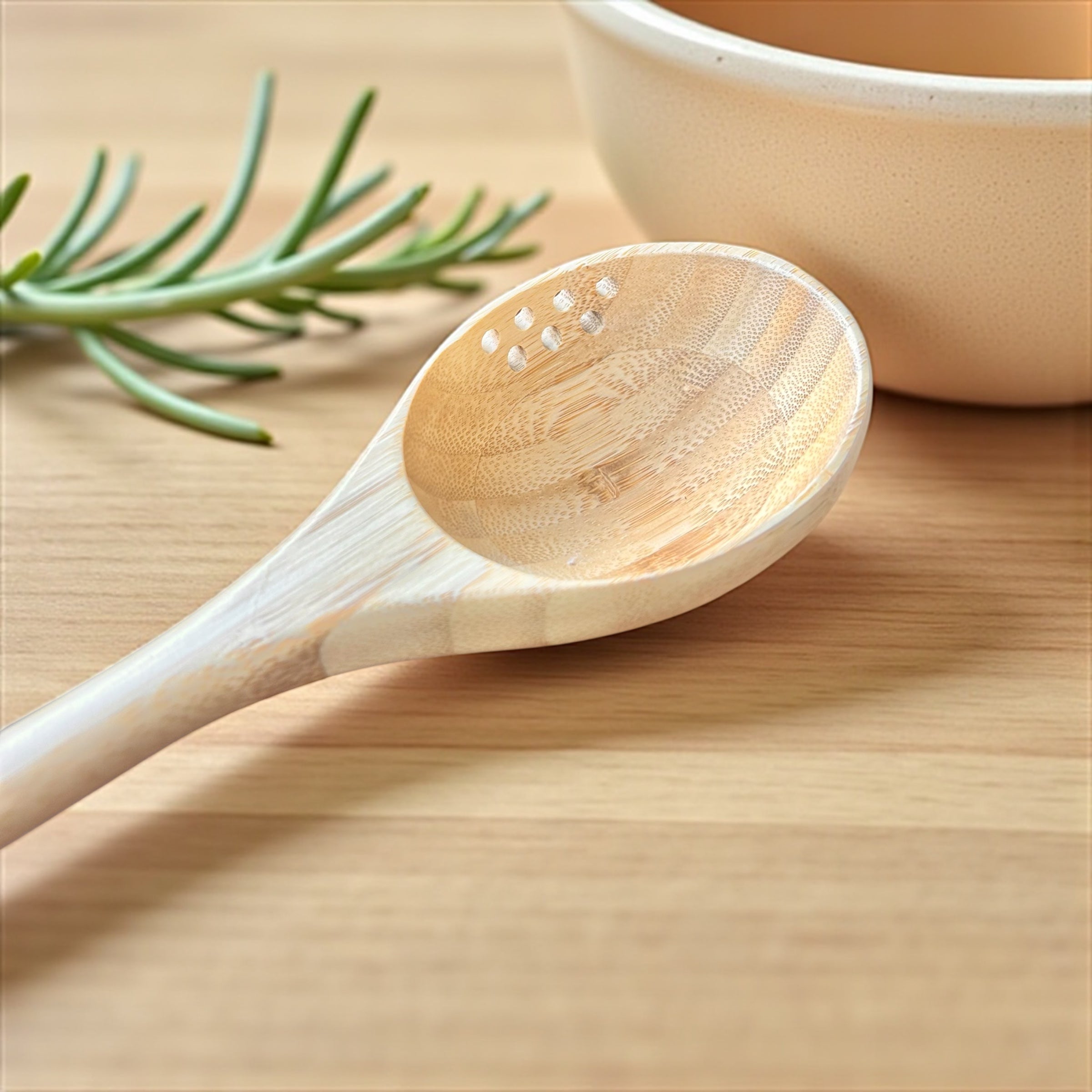 Bamboo Ladle | Straining Spoon - Bamboo Switch