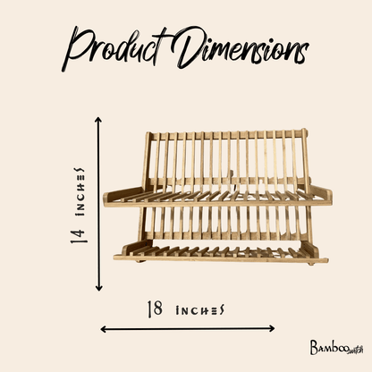 Bamboo Large Drying Rack - Bamboo Switch