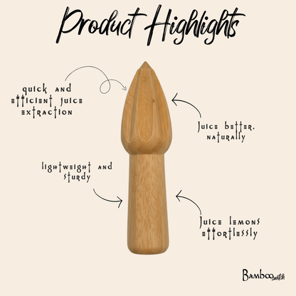 Bamboo Lemon Juicer - Bamboo Switch