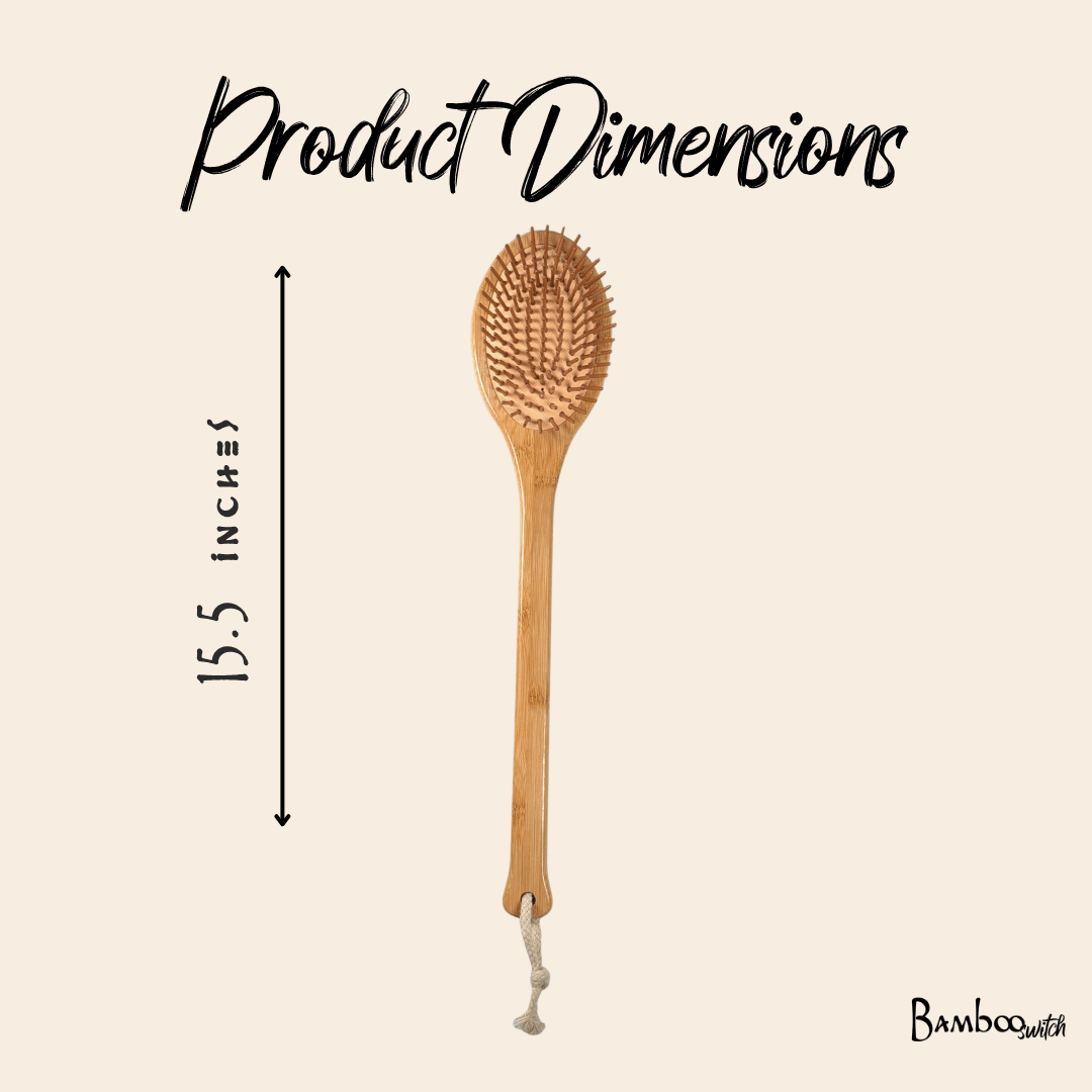 Bamboo Long Handle Back Massager - Bamboo Switch