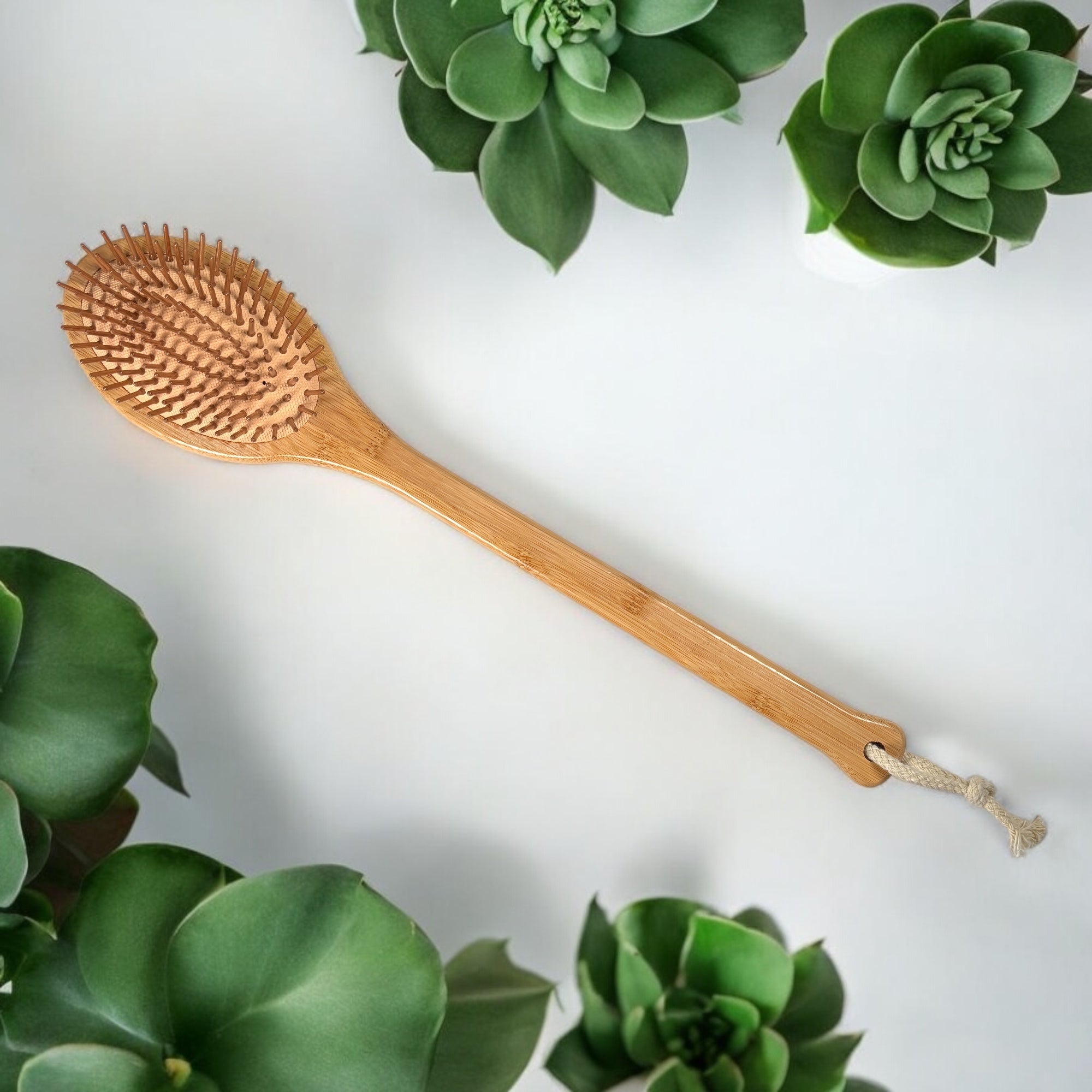 Bamboo Long Handle Back Massager - Bamboo Switch