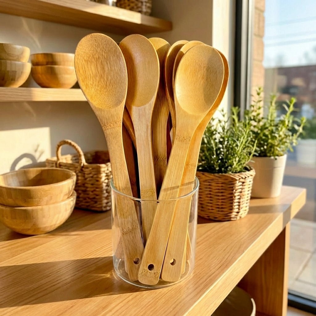 Bamboo Long Spoon / Spatula - Bamboo Switch