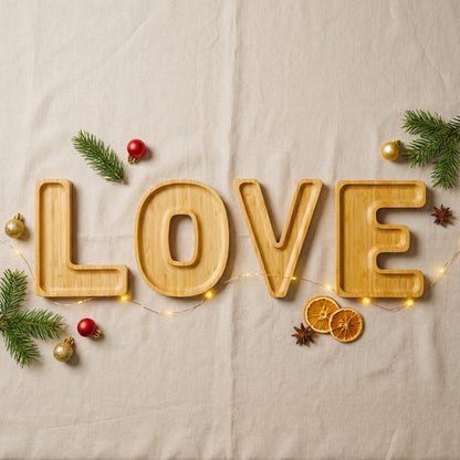 Bamboo L.O.V.E. Charcuterie Trays - Bamboo Switch
