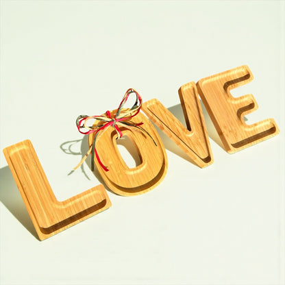 Bamboo L.O.V.E. Charcuterie Trays - Bamboo Switch