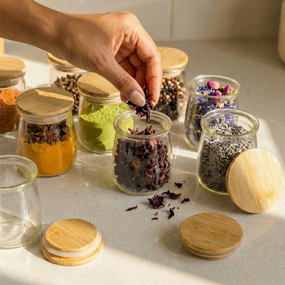 Bamboo Mason Jar Lids - Bamboo Switch