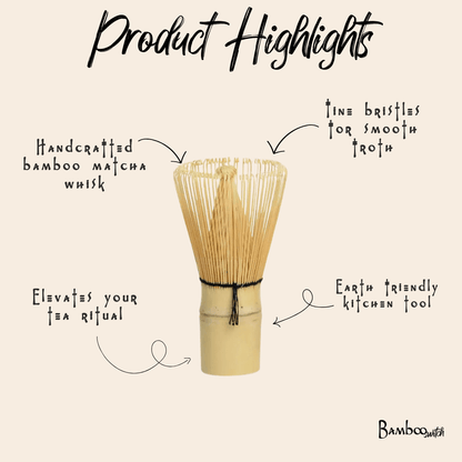 Bamboo Matcha Whisk - Bamboo Switch