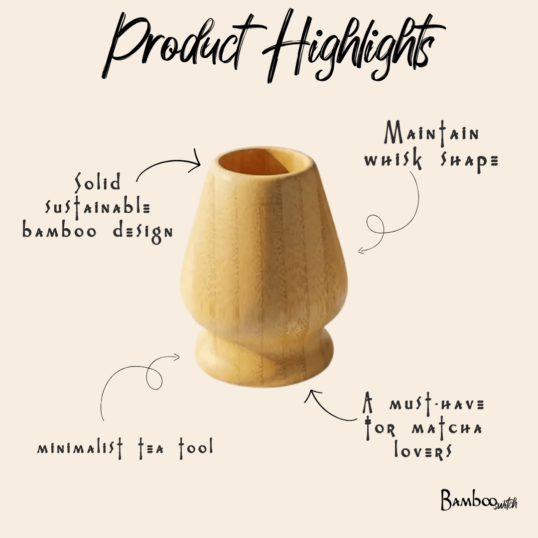 Bamboo Matcha Whisk Holder - Bamboo Switch