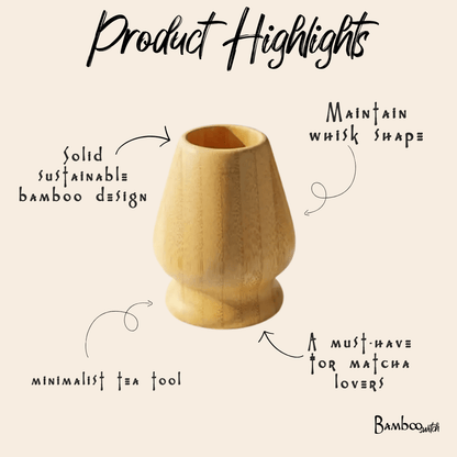 Bamboo Matcha Whisk Holder - Bamboo Switch