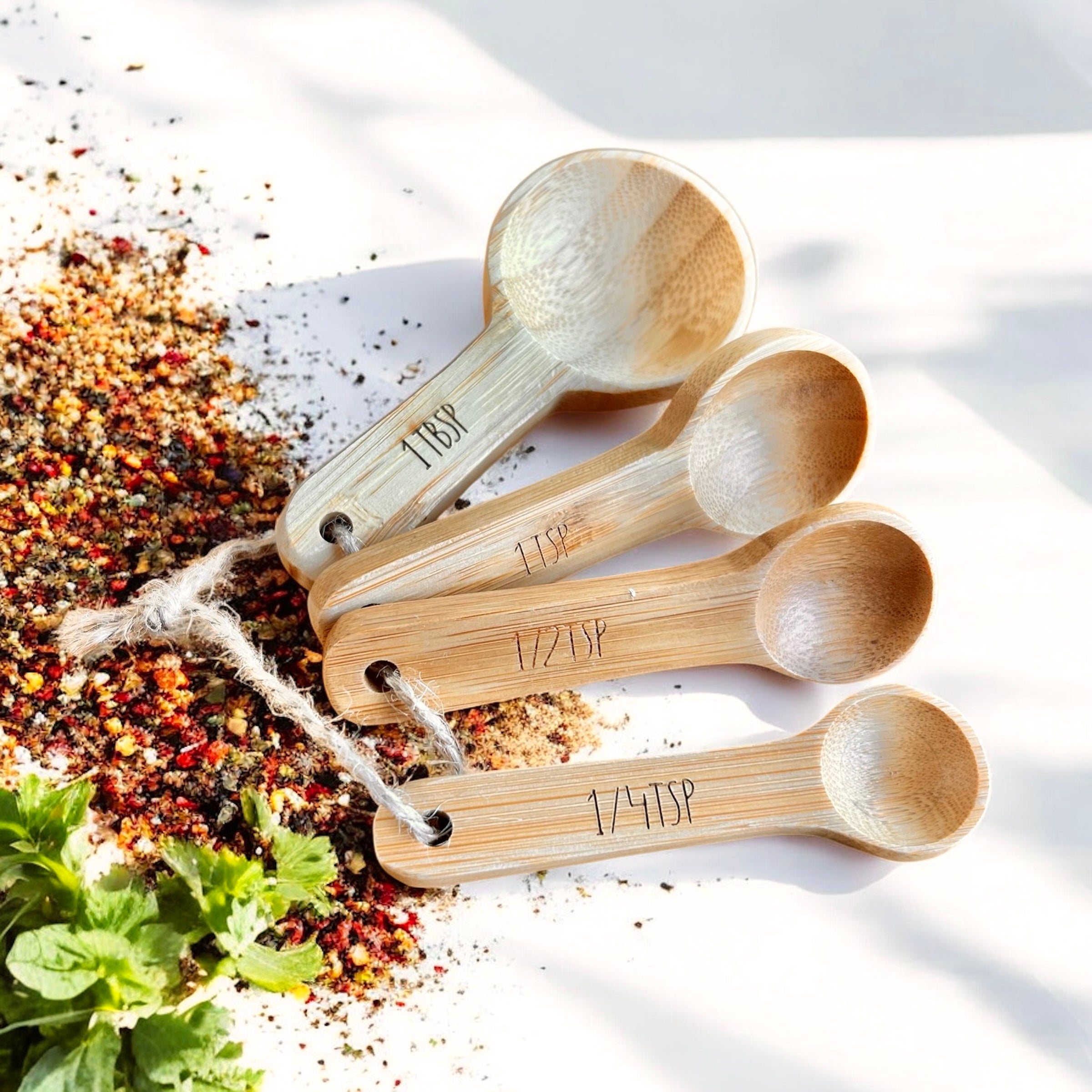 Bamboo Measuring Spoons Set - Bamboo Switch