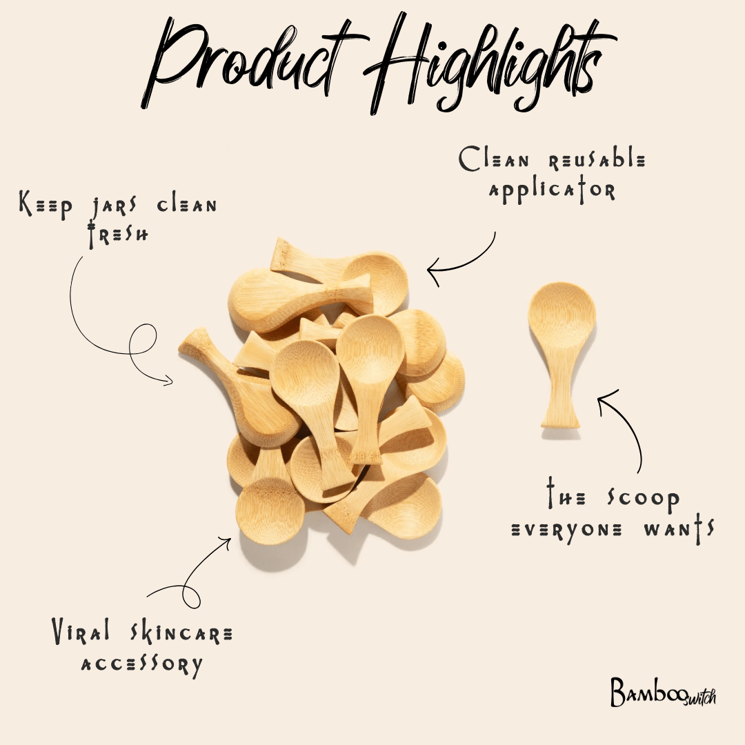 Bamboo Mini Spoon | Fish Tail - Bamboo Switch