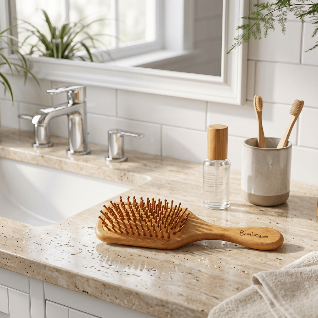 Bamboo Paddle Hair Brush | Kids - Bamboo Switch