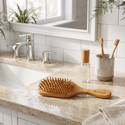 Bamboo Paddle Hair Brush | Kids - Bamboo Switch