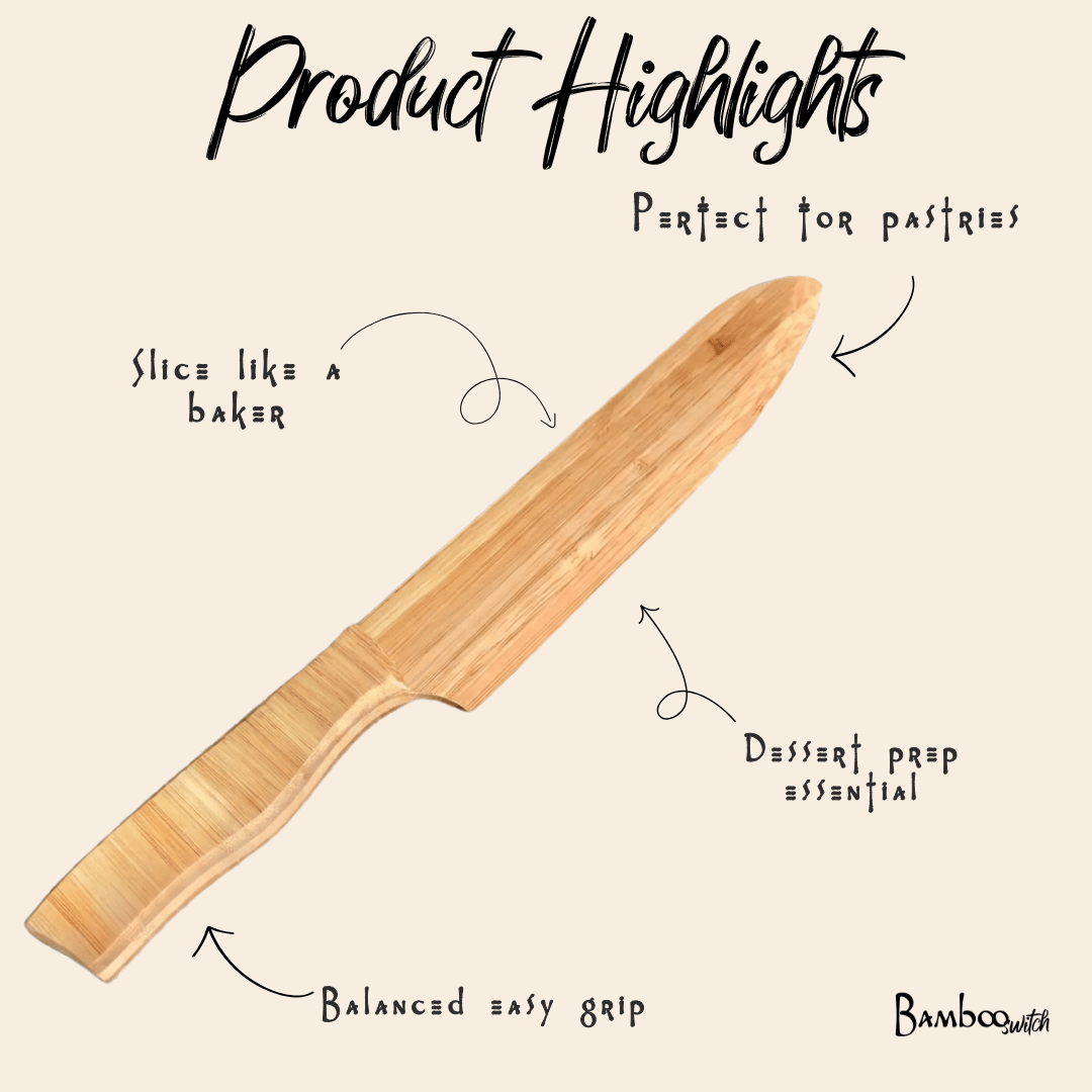 Bamboo Pastry Knife - Bamboo Switch