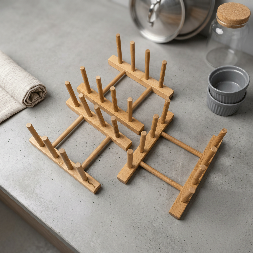 Bamboo Pegged Drying Rack - Bamboo Switch