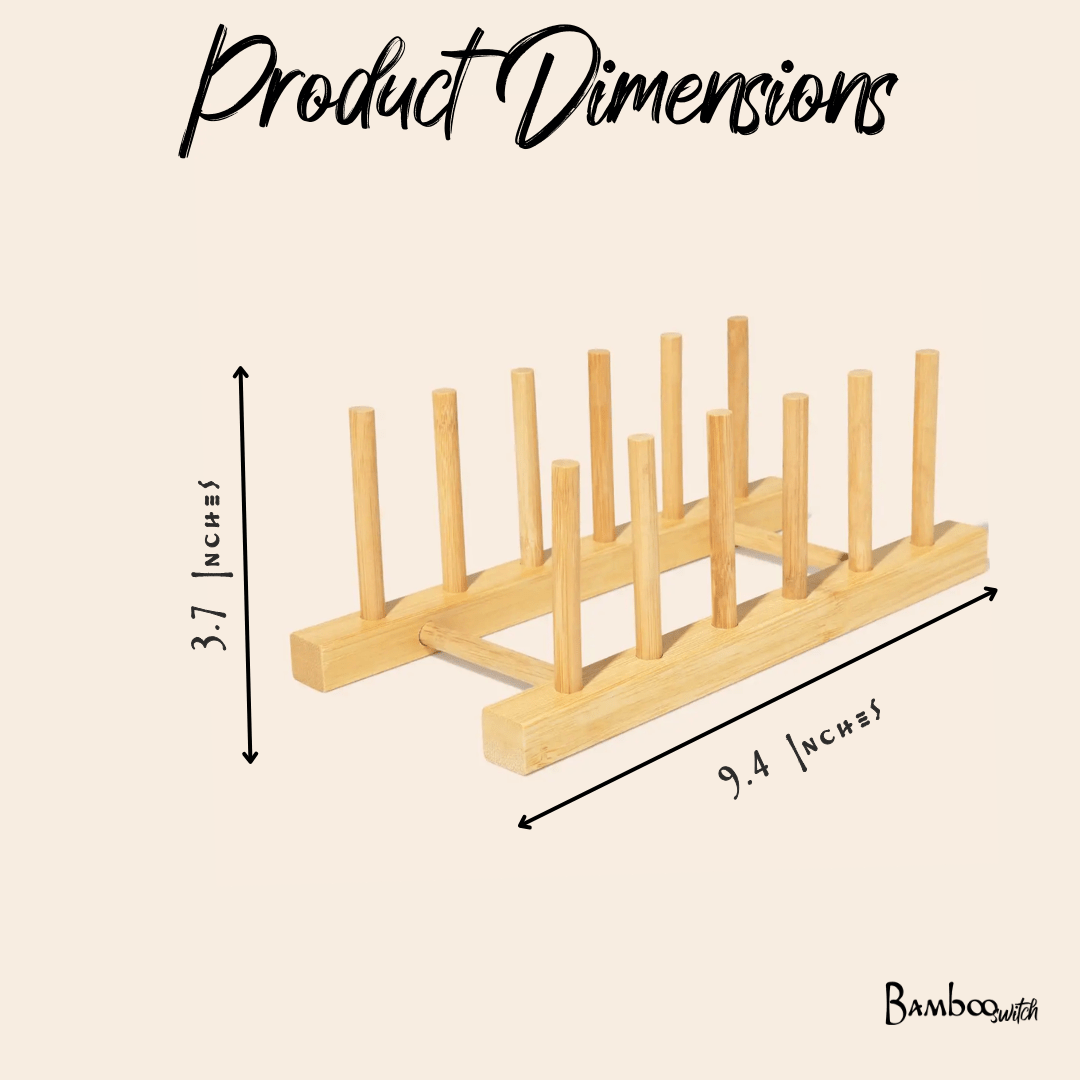 Bamboo Pegged Drying Rack - Bamboo Switch