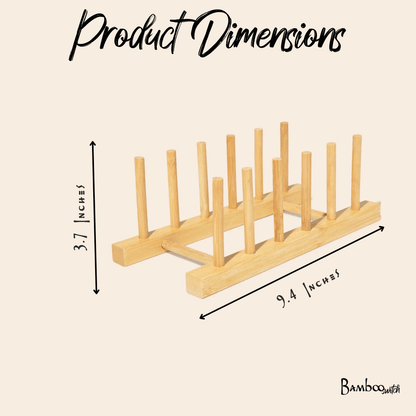 Bamboo Pegged Drying Rack - Bamboo Switch