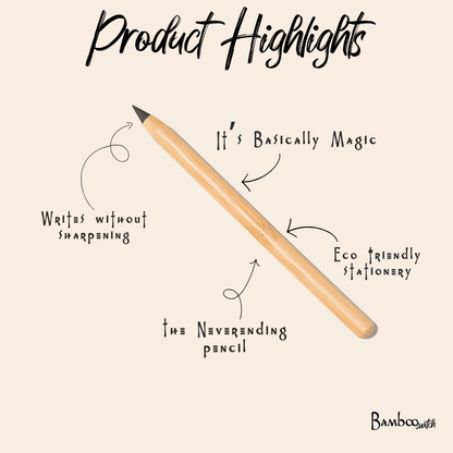 Bamboo Pencil | Never Ending - Bamboo Switch