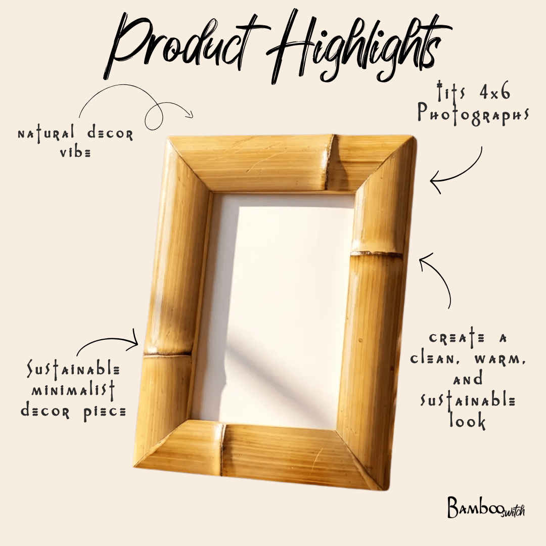 Bamboo Picture Frame - Bamboo Switch