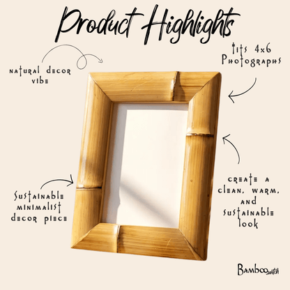 Bamboo Picture Frame - Bamboo Switch