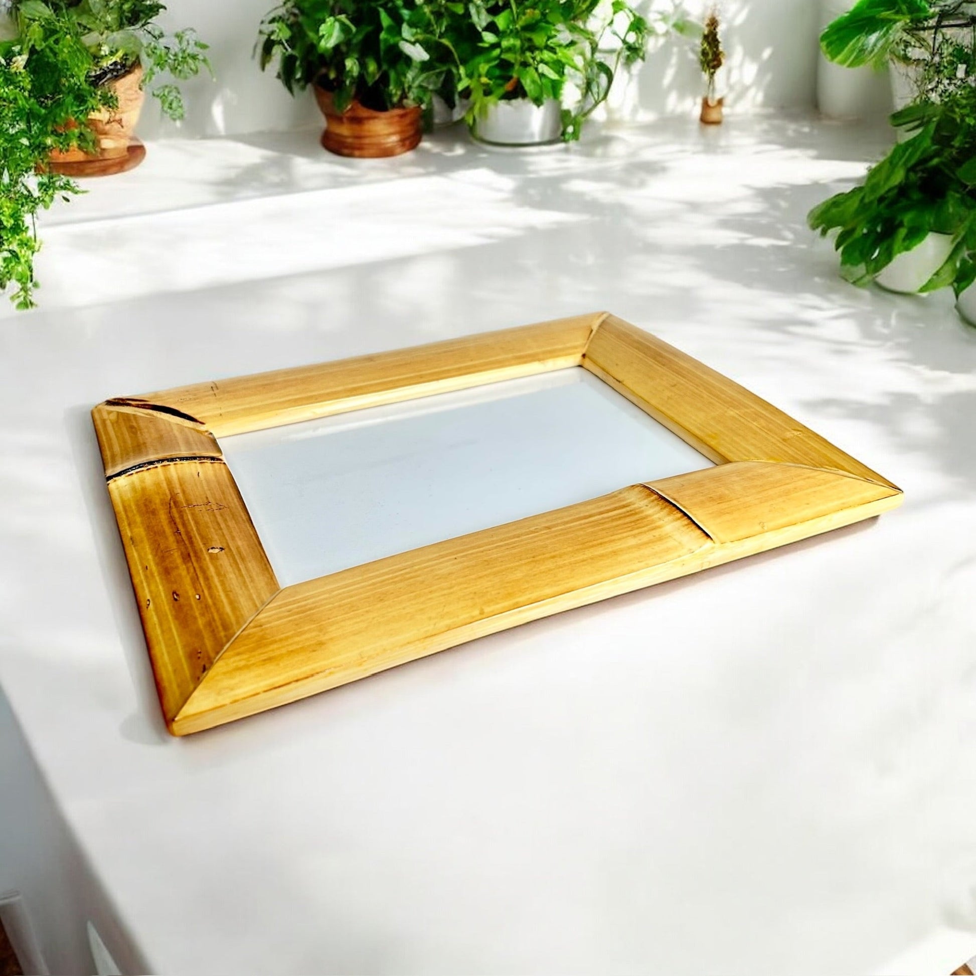 sustainable, zero waste, earth - friendly, plastic - free Bamboo Picture Frame | Handcrafted - Bamboo Switch