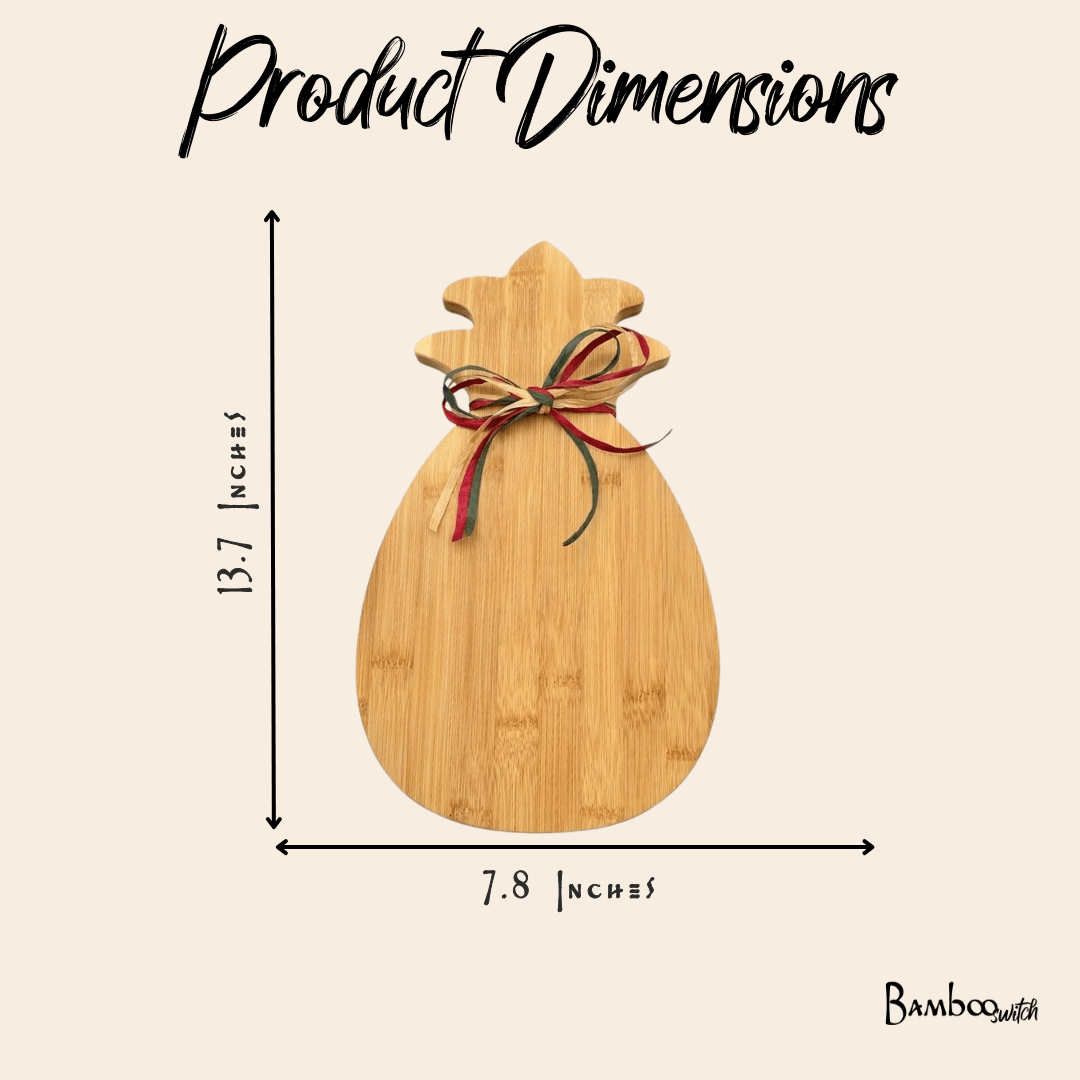 Bamboo Pineapple Cutting Board - Bamboo Switch