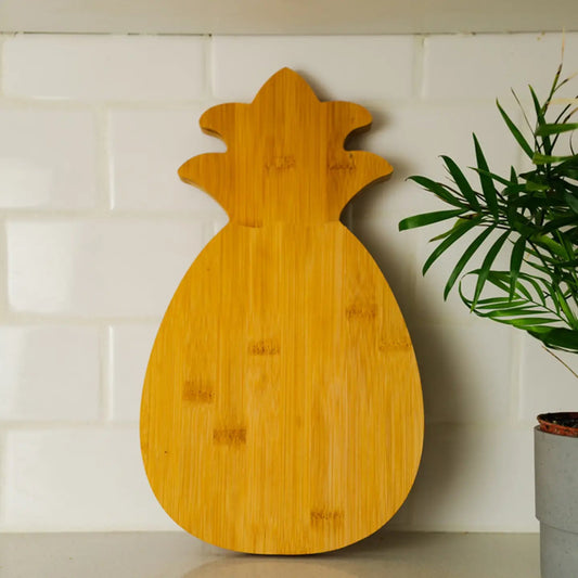 sustainable, zero waste, earth-friendly, plastic-free Bamboo Pineapple Cutting Board - Bamboo Switch
