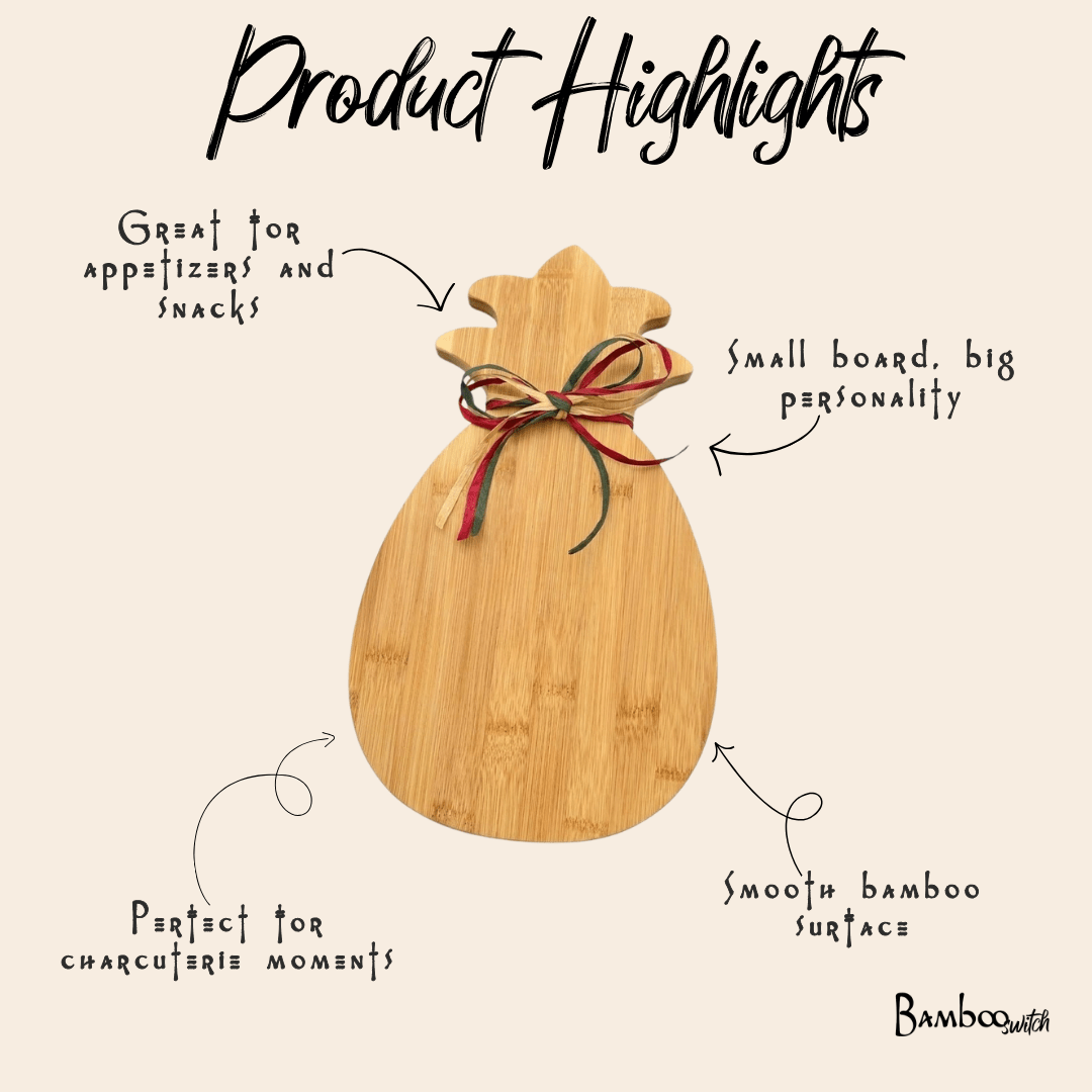 Bamboo Pineapple Cutting Board - Bamboo Switch