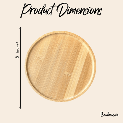 Bamboo Plate | Round - Bamboo Switch