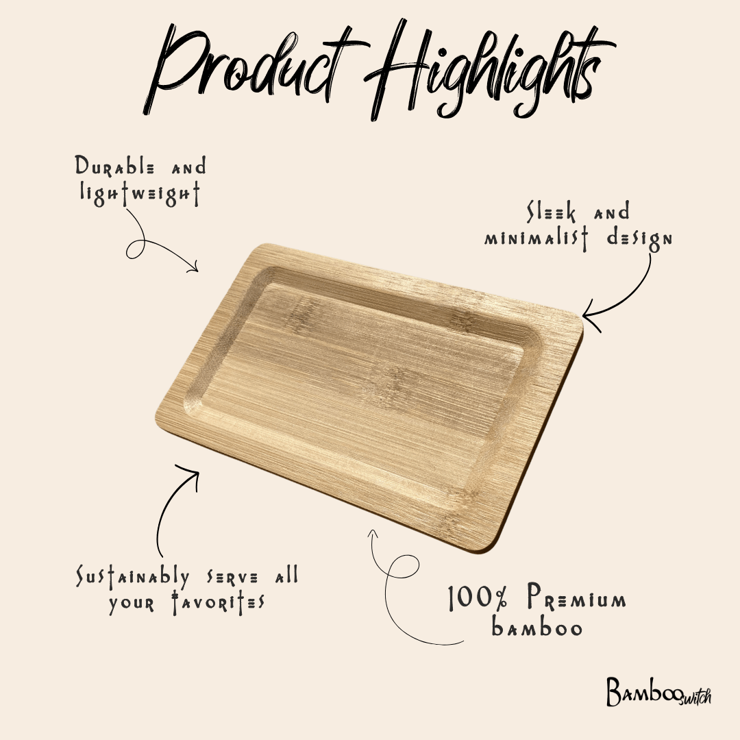 Bamboo Plate | Snack - Bamboo Switch