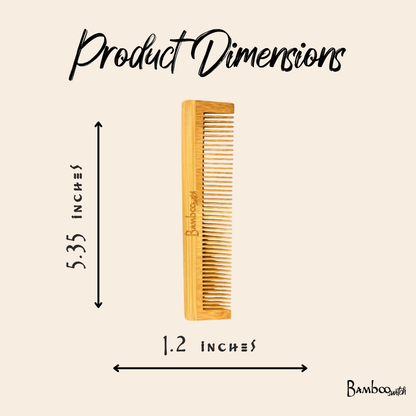 Bamboo Pocket Comb - Bamboo Switch