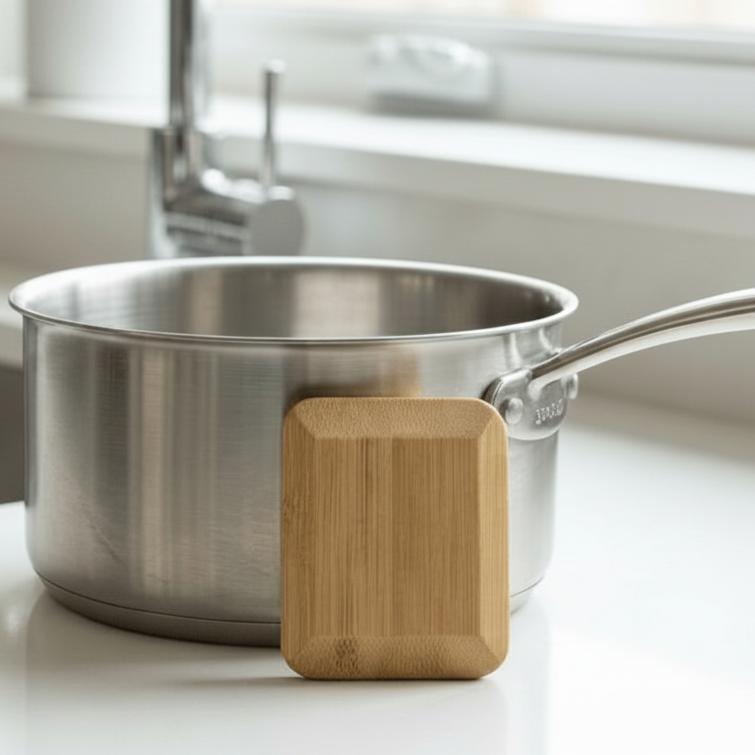 Bamboo Pot & Pan Scraper - Bamboo Switch
