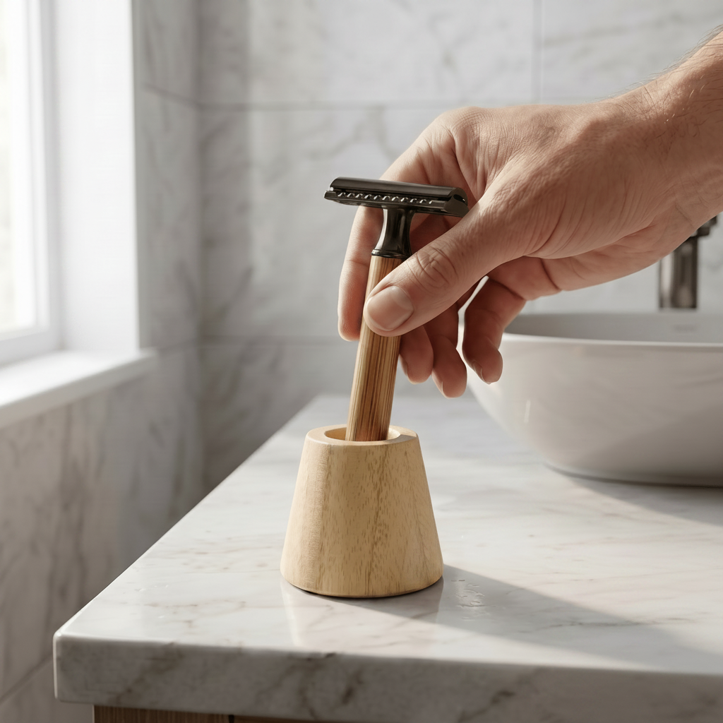 Bamboo Razor Holder - Bamboo Switch