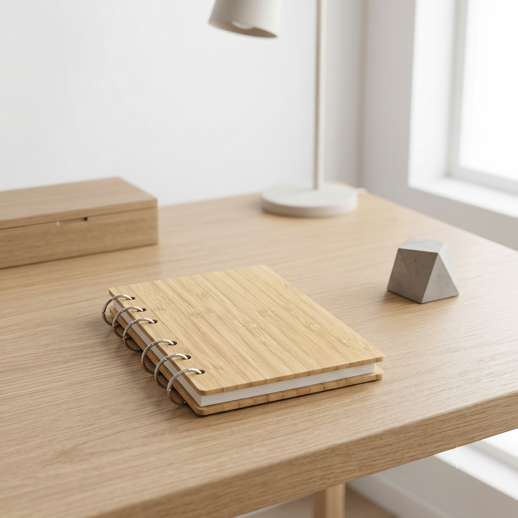 Bamboo Ringed Notebook - Bamboo Switch