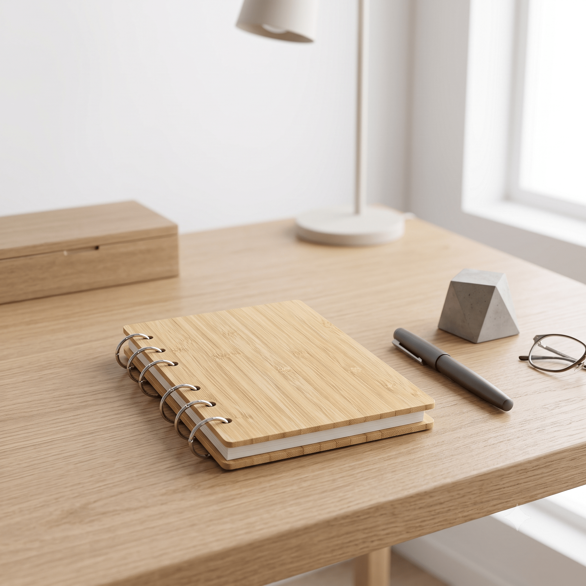Bamboo Ringed Notebook - Bamboo Switch