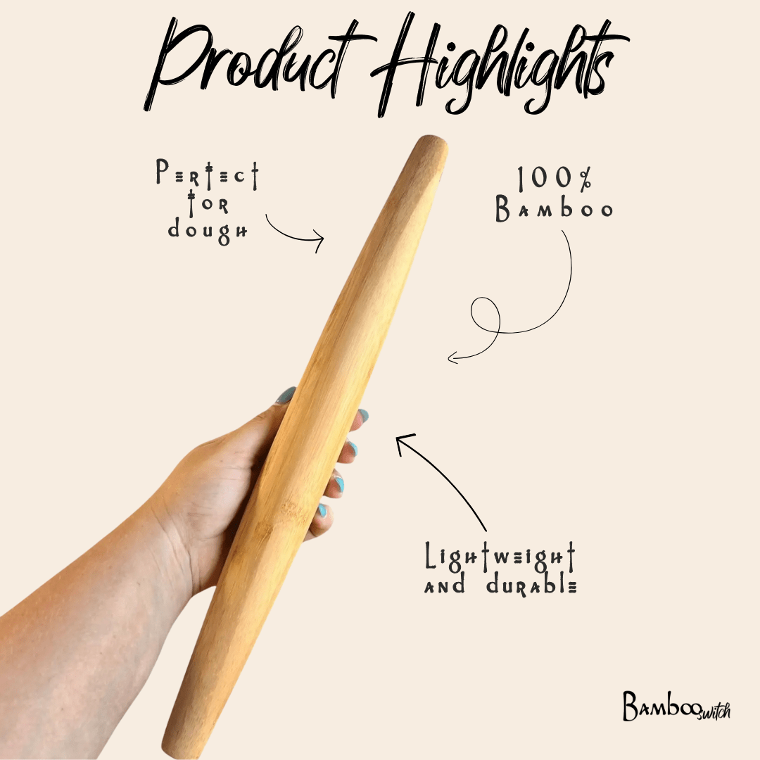 Bamboo Rolling Pin - Bamboo Switch